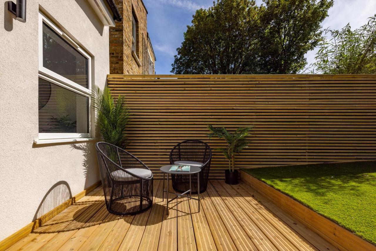 런던 The Battersea Secret - Trendy 3Bdr Flat With Patio 아파트 외부 사진